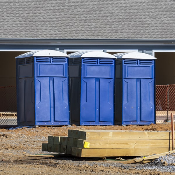 are there any restrictions on where i can place the portable toilets during my rental period in Susquehanna Depot PA